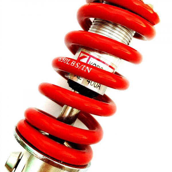 2Pc Mtb Mountain Bike Metal Rear Suspension Bumper Spring Shock Absorber Bicycle Parts 125 Red Rear Shocks