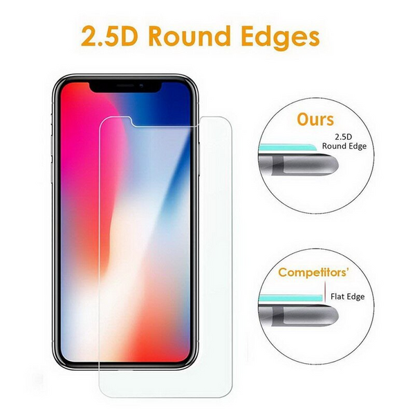 2Pcs High Definition Anti Scratch And Fingerprint Half Screen Tempered Film For Iphone12 12Pro 6.1