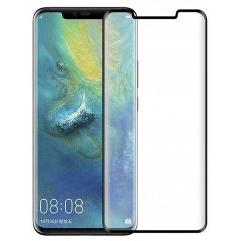 0.26Mm 3D Curved Surface Full Screen Tempered Glass For Huawei Mate 20 Pro Black