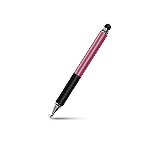 2 In 1 Capacitive Screen Dual Touch Phone Tablet Stylus Drawing Pen Pink Styluses