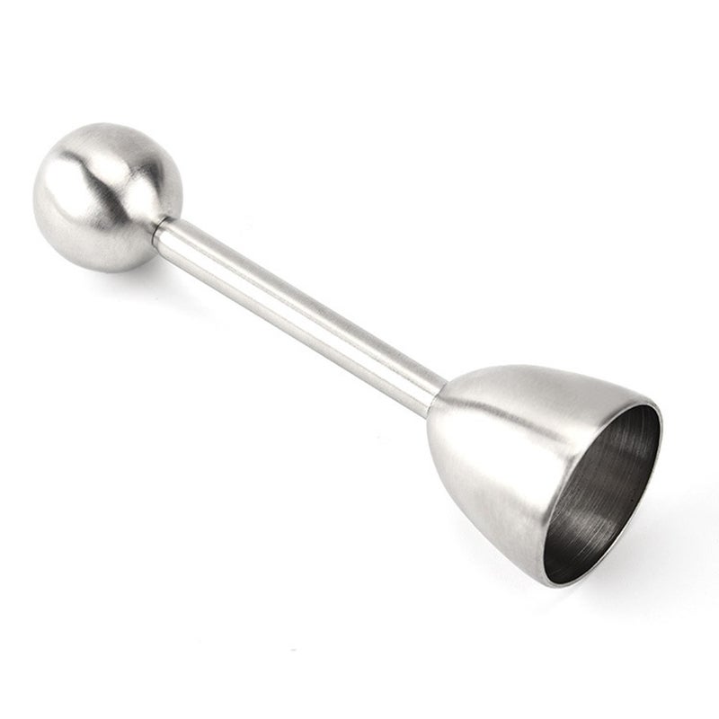 Stainless Steel Boiled Egg Topper Shell Cutter Knocker Opener Kitchen Tool Peelers & Slicers