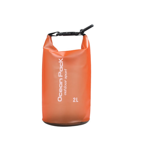 2L Waterproof Resistant Dry Bag Sack Storage Pack Pouch Orange Dry Bags