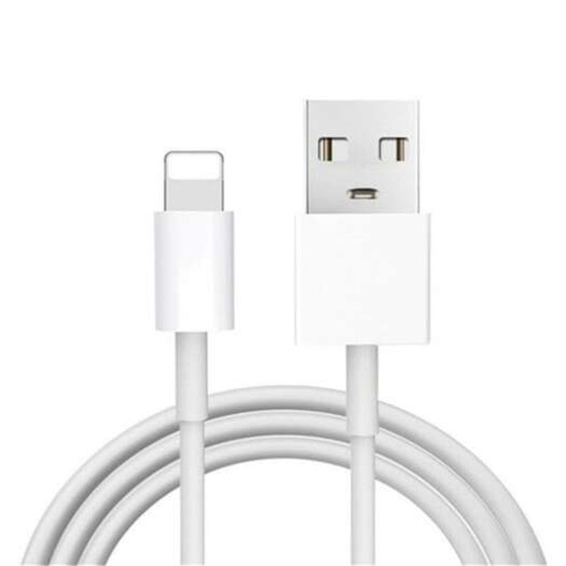 2Pcs 2M 8Pin Usb Cable Quick Charger For Iphone Xs Max / Xr Plus 7 6 White Cables & Adapters