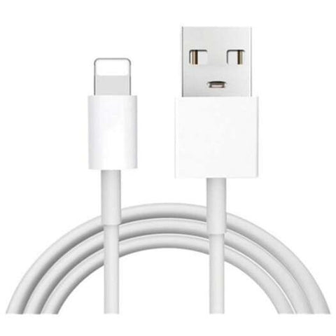 2Pcs 2M 8Pin Usb Cable Quick Charger For Iphone Xs Max / Xr Plus 7 White