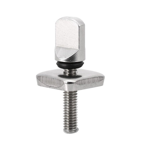 2Pcs 3Pcs Tool Free Stainless Steel Longboard Plate No Surfboard Fin Screws
