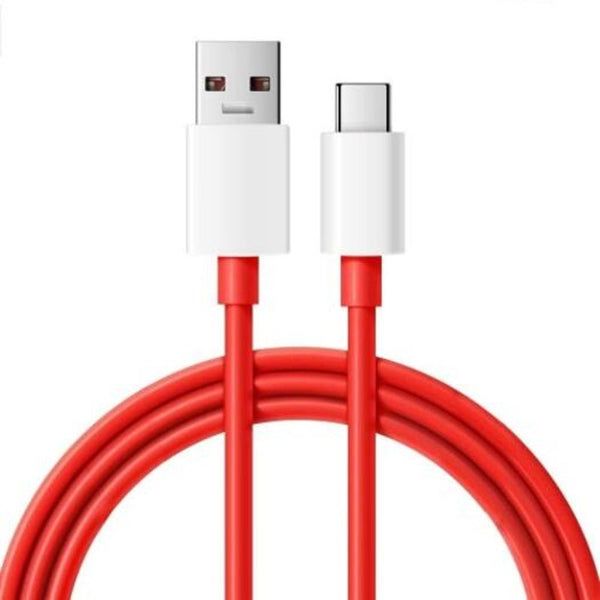 2Pcs 4A Fast Charging Data Usb Type Cable For Oneplus 6T / 5T 3T Red Cables & Adapters