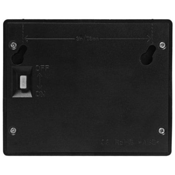 6 Leds Light Control Solar Garden Lamp Black Landscape & Walkway Lights