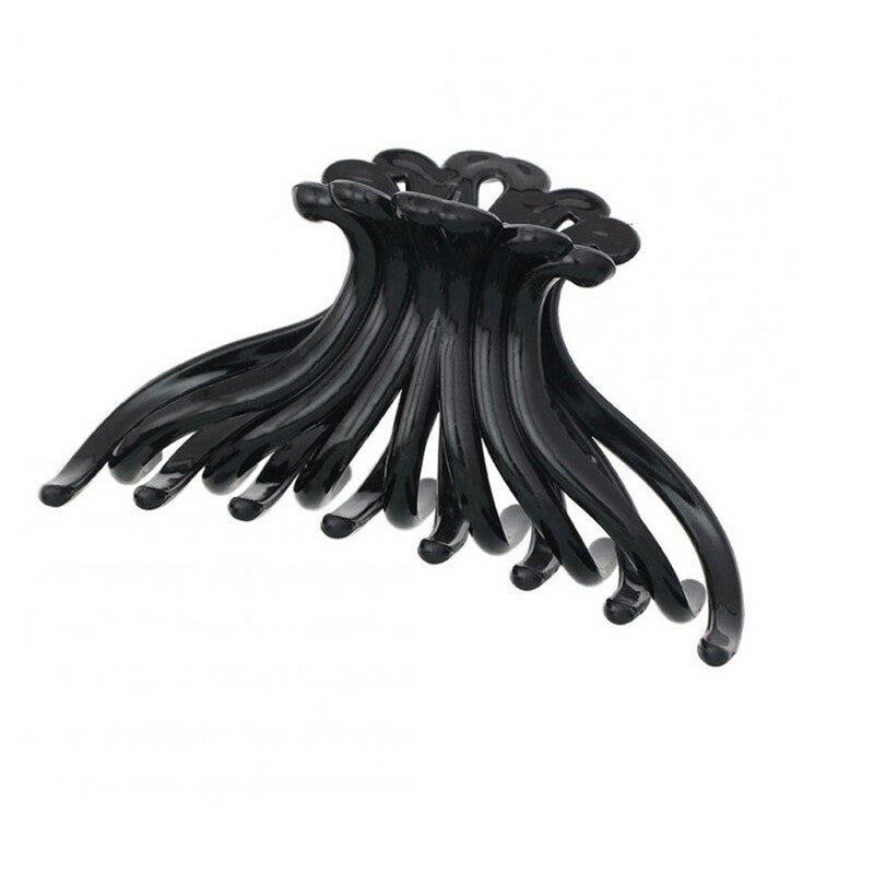Hair Claw Clamps Clip Ponytail Bands Lady Headwear Accessories Black Hair Accessories