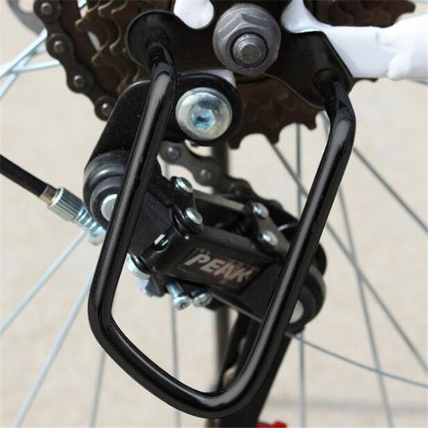 Adjustable Steel Mountain Bike Rear Gear Derailleur Chain Stay Guard Protector