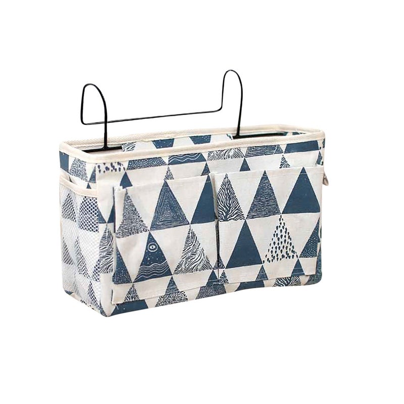 2Pcs Bedside Shelf Pockets Gadget Storage Holder Book Organizer Couch Hanging Bag Storage Bins & Baskets