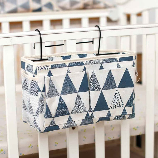 2Pcs Bedside Shelf Pockets Gadget Storage Holder Book Organizer Couch Hanging Bag Storage Bins & Baskets