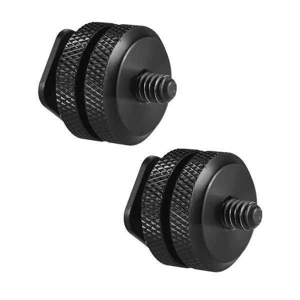1/4" Tripod Mount Screw Hot Shoe Adapter Stand To Camera Tripod Heads