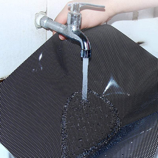 Car Sun Shades Pairs Of 42 X 38Cm Dotted Stickers Reusable Side Sun Visors