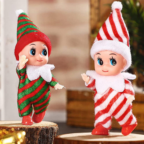 2 Pieces Christmas Elf Doll Xmas Decoration Keywords Seasonal Decorations