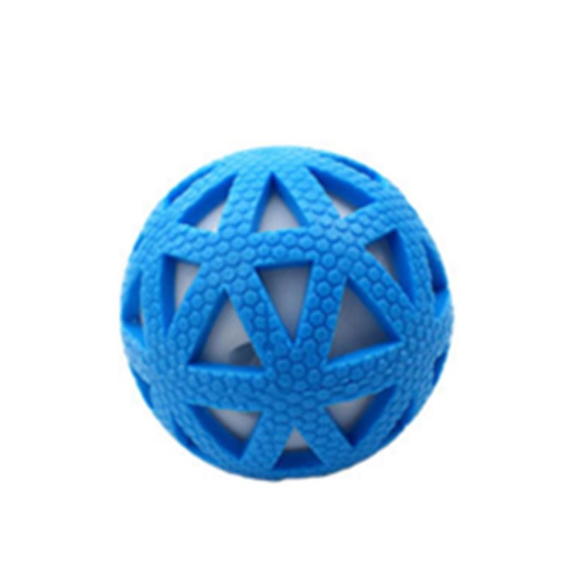 Silicone Pet Dog Puppy Squeaky Chew Toy Bite Resistant Interactive Rubber Sound Ball Dog Toys
