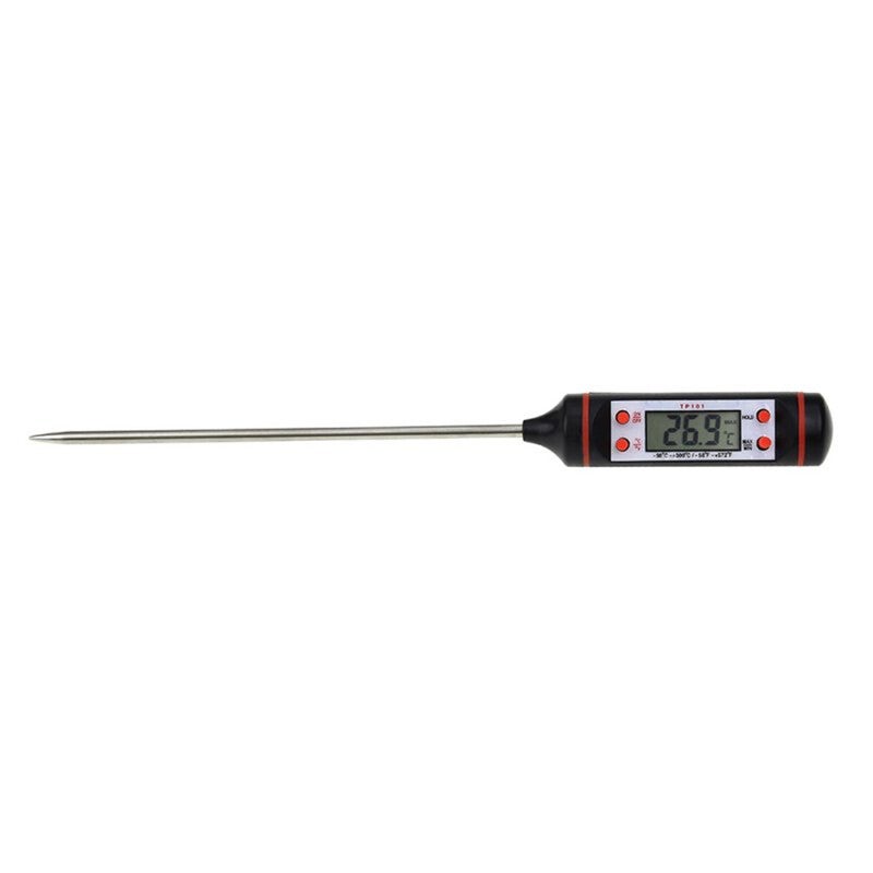 2Pcs Daily Provisions Kitchen Oil Thermometer Bbq Baking Temperature Measuring Electronic Food Needle Cooking Thermometers