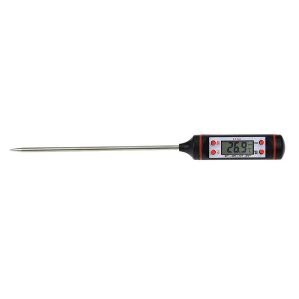 2Pcs Daily Provisions Kitchen Oil Thermometer Bbq Baking Temperature Measuring Electronic Food Needle Cooking Thermometers