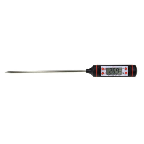 2Pcs Daily Provisions Home Kitchen Oil Thermometer Bbq Baking Temperature Measuring Electronic Food Needle