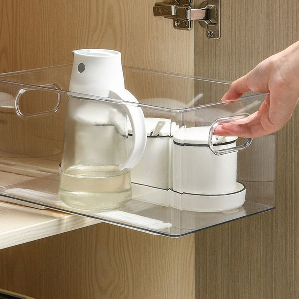 Drawer Organisers 2 Pieces Diy Pull Out Rail Basket Telescopic Track Drawer Organizers Slides For