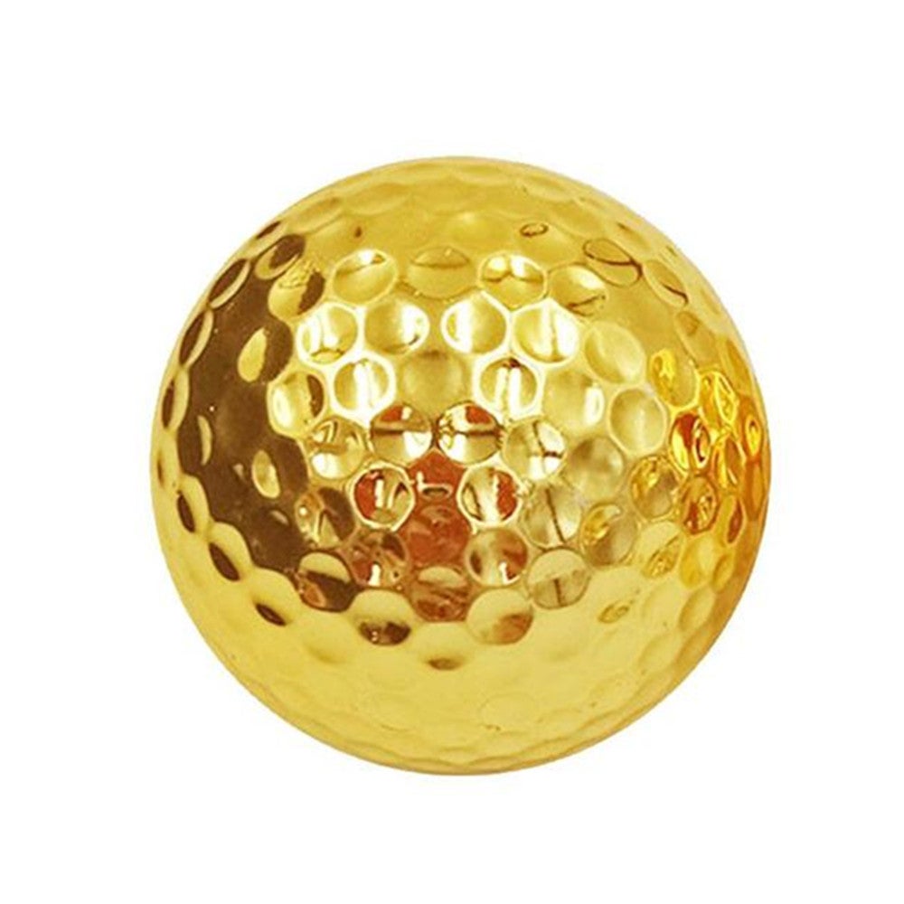 Gold For Golfer Indoor Outdoor Swing Practice Putter Training Golf Balls