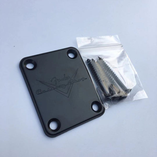 Guitar Neck Plate St Electric Joint Back Mounting With Screws Guitar Parts