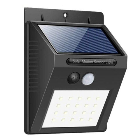 Solar Led Light Outdoor Lamp Pir Motion Sensor 20Leds Wall Lights Waterproof Landscape & Walkway Lights
