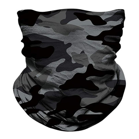 2Pcs Magic Headband Camouflage Neck Warmer Tube Face Cover Bandana Military Motorcycle Bicycle Riding Scarf