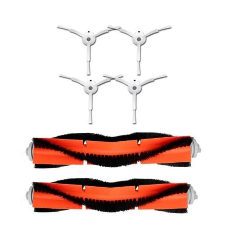 2Pcs Main Brush Side Brushes Accessories For Xiaomi Mi Robot Vacuum Cleaner Multi Vacuum Cleaner Parts