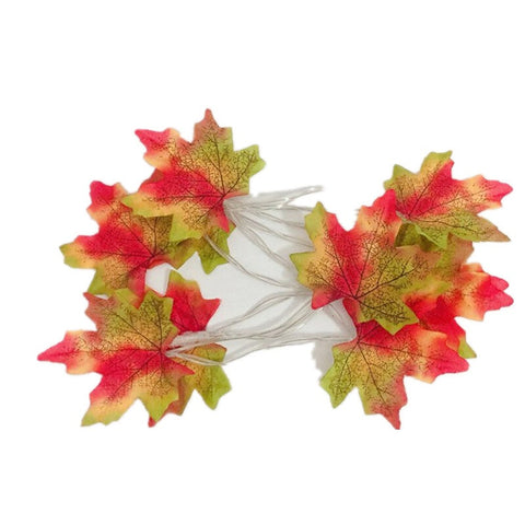 3M Maple Leaves 20Led String Light Christmas Halloween Party Decoration Battery Box