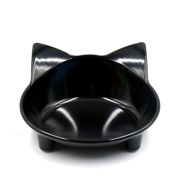 2Pcs Melamine Pet Bowl Non Slip Cute Cat Dogs Drinking Water Food Bowls Supplies Dishes Feeders & Fountains