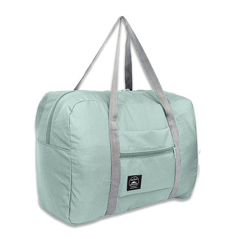 2Pcs Large Capacity Fashion Travel Bag Unisex Weekend Handle Green