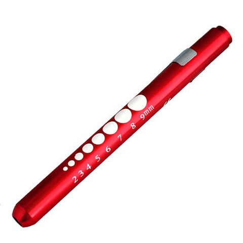 2Pcs Outdoor Sports Flashlight Medical First Aid Led Pen Light Torch