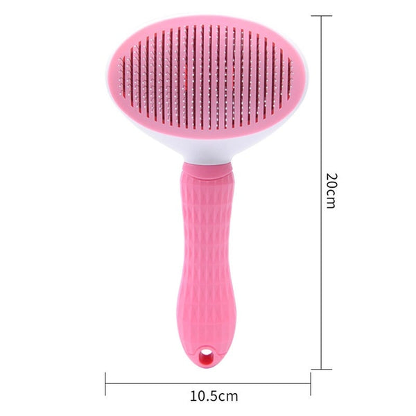 2Pcs Pet Dog Hair Brush Cat Comb Grooming Stainless Steel Long Dogs Dog Grooming