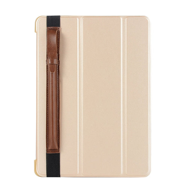 2Pcs Pu Leather Pencil Case Holder Elastic Detachable Protective Sleeve Pouch For Apple