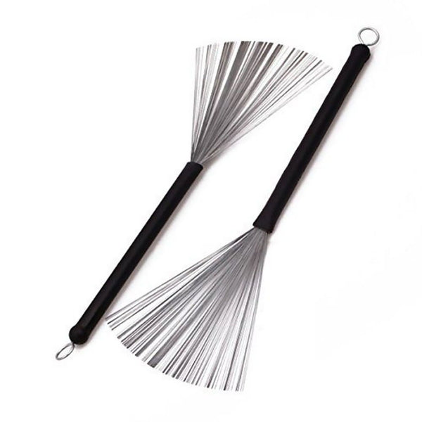 2Pcs Retractable Loop End Drum Brushes For Jazz Stick Musical Accessories Percussion Accessories