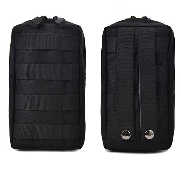 2Pcs Tactical Molle Pouches Utility Gadget Gear Bag Military Vest Waist Pack Water Resistant Compact Holsters Belts & Pouches