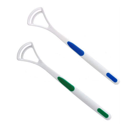 Oral Care 2Pcs Tongue Cleaning Scraper Cleaner Scrapers For