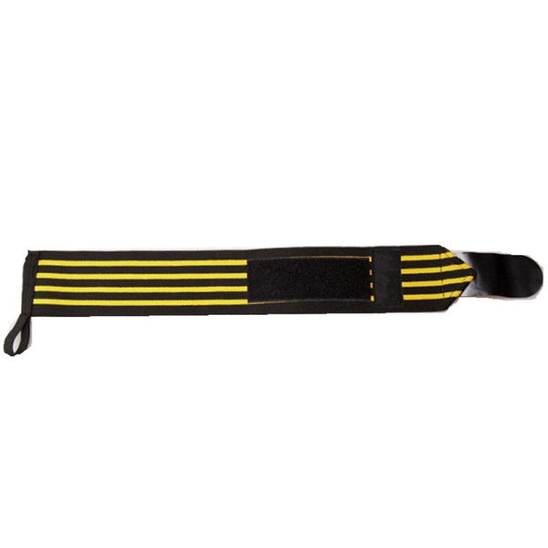 2Pcs Wrist Straps Support Gym Weight Lifting Gloves Bar Grip Barbell Wraps Wrist & Knee Wraps