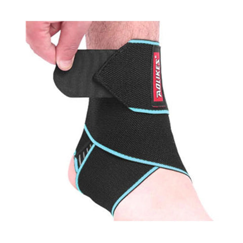 Adjustable Bandage Wrap Basketball Silicone Non Slip Ankle Protector