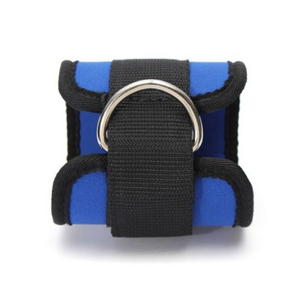 2Pcs D Ring Ankle Anchor Strap Belt Gym Cable Attachment Thigh Leg Lifting Fitness Exercise Banda Elastica Resistencia Home Gym Attachments