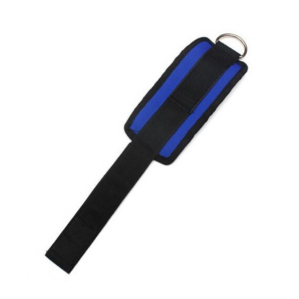 2Pcs D Ring Ankle Anchor Strap Belt Gym Cable Attachment Thigh Leg Lifting Fitness Exercise Banda Elastica Resistencia Home Gym Attachments