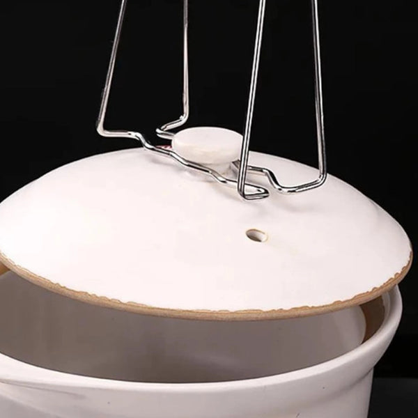 Stainless Steel Foldable Hot Dish Lifter Anti-Scalding Bowl Splint Pot Clip Kitchen Tool