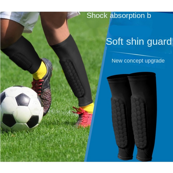 2Pcs Football Shin Guards Protective Soccer Pads Holders Leg Sleeves Training Sports Protector Gear