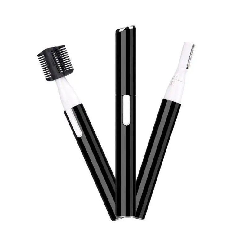 2Pcs Electric Eyebrow Shaver Hair Removal Blade Trimmer For Men Women Clippers & Trimmers
