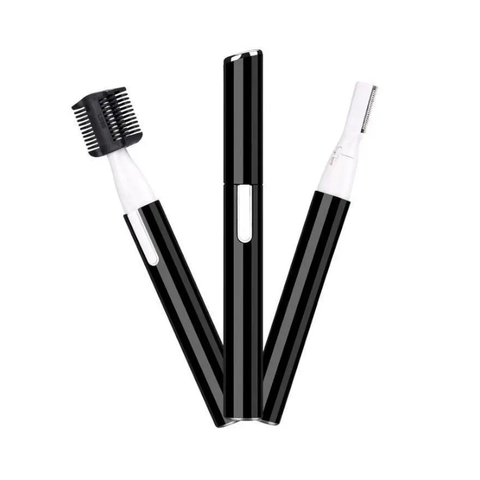 2Pcs Electric Eyebrow Shaver Hair Removal Blade Trimmer For Men Women Clippers & Trimmers