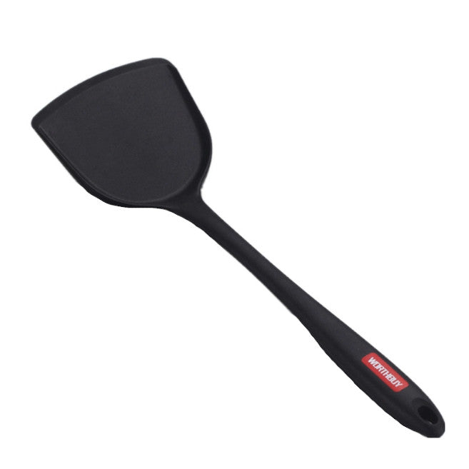 2Pcs Silicone Spatula Heat Insulation Kitchenware Non Stick Shovel Turner Cooking Utensils