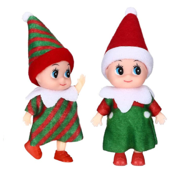 2 Pieces Christmas Elf Doll Xmas Decoration Keywords Seasonal Decorations