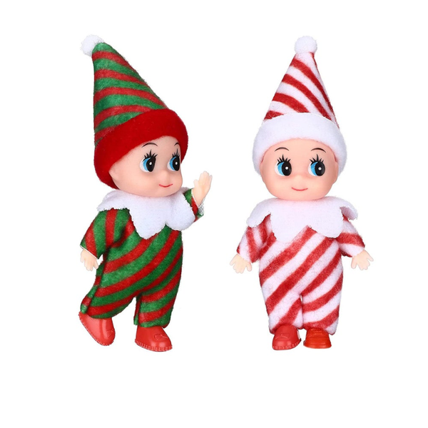 2 Pieces Christmas Elf Doll Xmas Decoration Keywords Seasonal Decorations