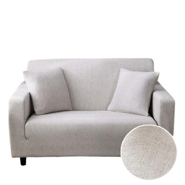 2 Seater Sofa Cover Dirty White Style Protection For Living Room Chair Slipcovers