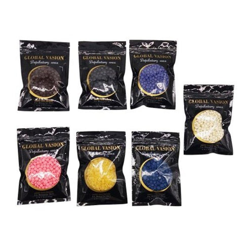 2X 100G Depilatory Hard Wax Brazilian Granules Hot Film Bead For Hair Removal Different Smell Waxing Supplies